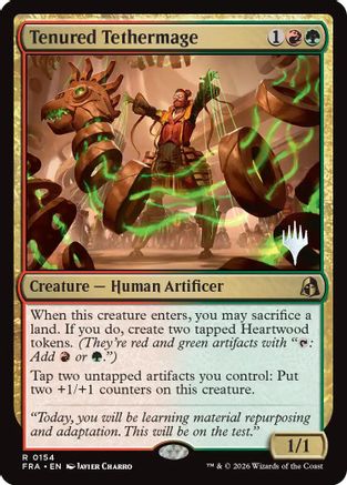 Tenured Tethermage (PPFRA-154) - rare