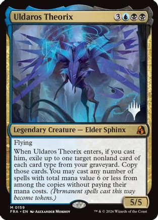 Uldaros Theorix (PPFRA-159) - mythic
