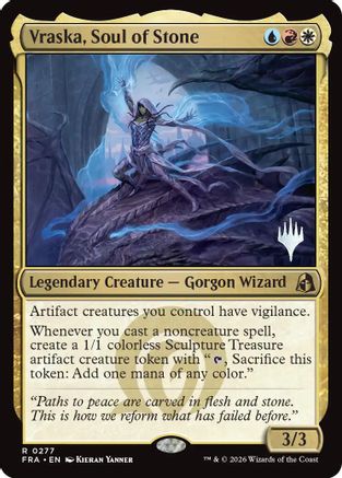 Vraska, Soul of Stone (PPFRA-277) - rare