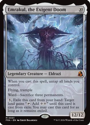 Emrakul, the Exigent Doom (PPFRA-001) - mythic - Foil