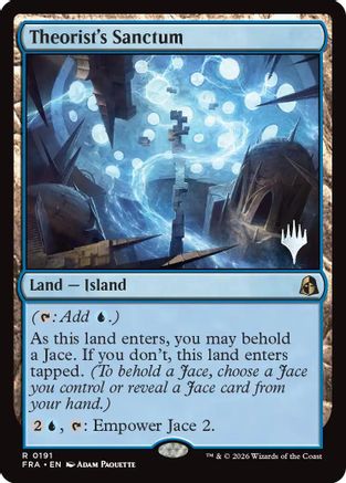 Theorist's Sanctum (PPFRA-191) - rare - Foil
