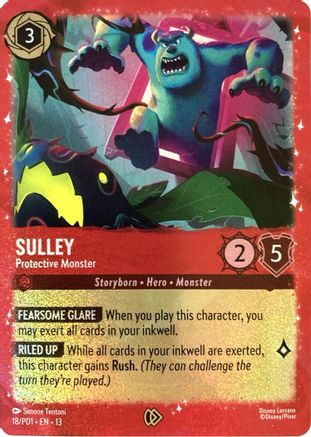 Sulley - Protective Monster (18) - DLPC - Promo - Holofoil