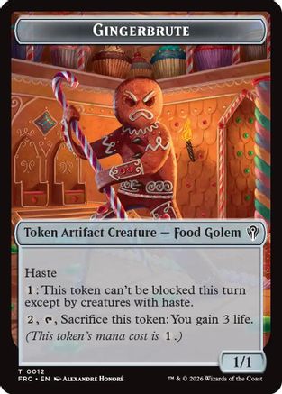 Gingerbrute // Myr Double-Sided Token (FRC-12 // 15) - token