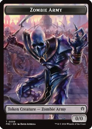 Zombie Army // Goblin Double-Sided Token (FRC-8 // 9) - token