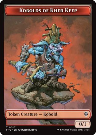 Kobolds of Kher Keep // Phyrexian Mite Double-Sided Token (FRC-10 // 16) - token