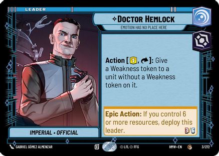 Doctor Hemlock - Emotion Has No Place Here (3/272) - H - Common