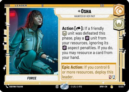 Osha - Haunted By Her Past (17/272) - H - Rare