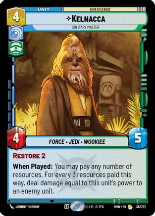Kelnacca - Solitary Master (36/272) - H - Rare