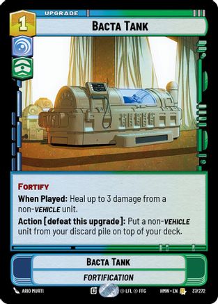 Bacta Tank (37/272) - H - Rare