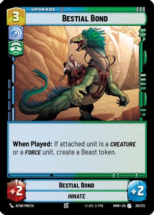 Bestial Bond (38/272) - H - Uncommon