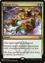 Abrupt Decay (LIST-GK1-57) - rare