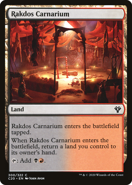 Rakdos Carnarium (C20-300) - common
