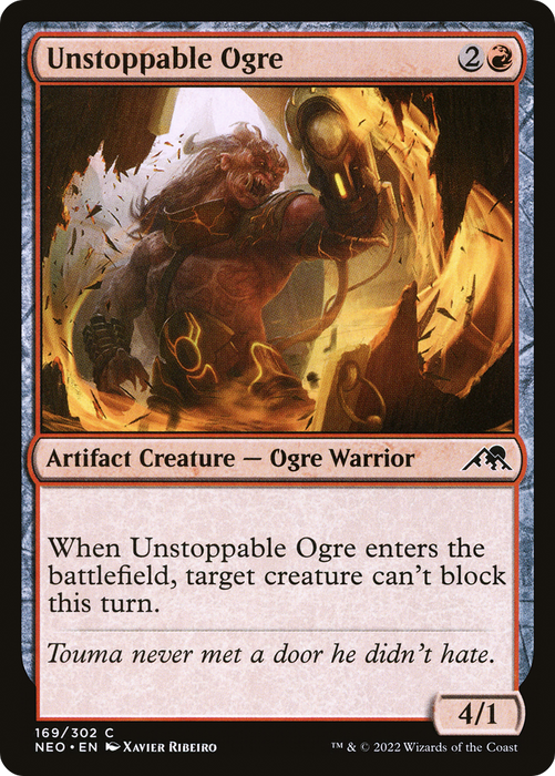 Unstoppable Ogre (NEO-169) - common - Foil