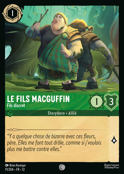 Le fils MacGuffin - Fils discret
