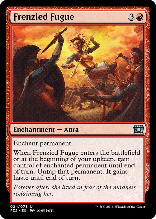 Frenzied Fugue (PZ2-024) - uncommon - Foil