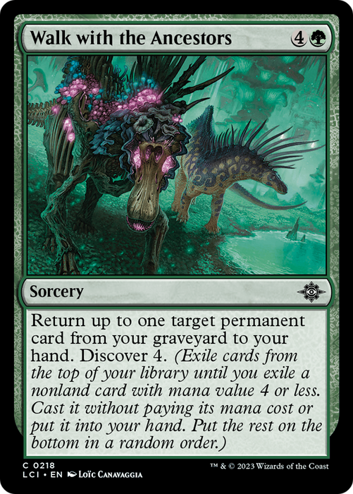 Walk with the Ancestors (LCI-218) - common - Foil