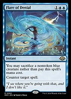 Flare of Denial (MH3-062) - rare - Foil