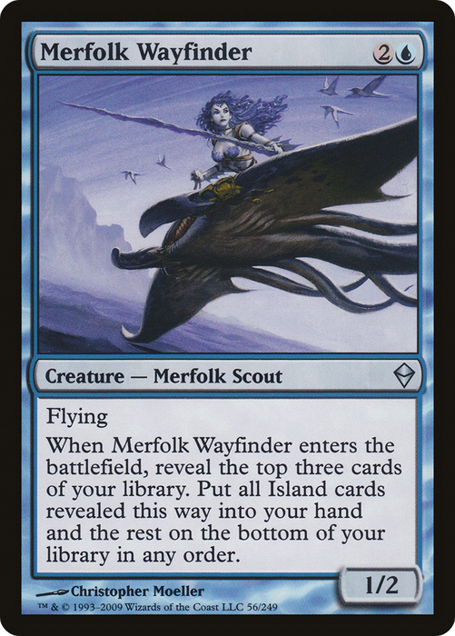 Merfolk Wayfinder (ZEN-056) - uncommon