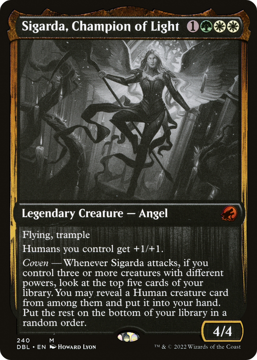Sigarda, Champion of Light (DBL-240) - mythic