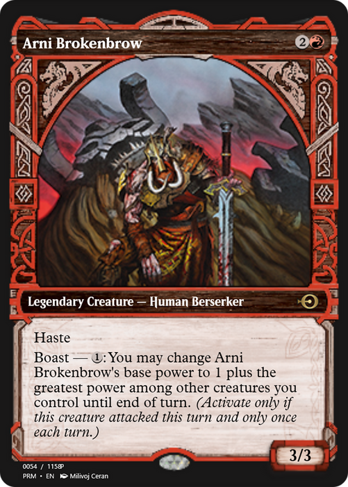 Arni Brokenbrow (PRM-88308) - rare