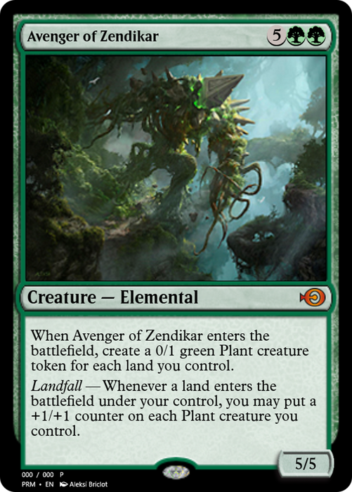Avenger of Zendikar (PRM-58895) - mythic - Foil