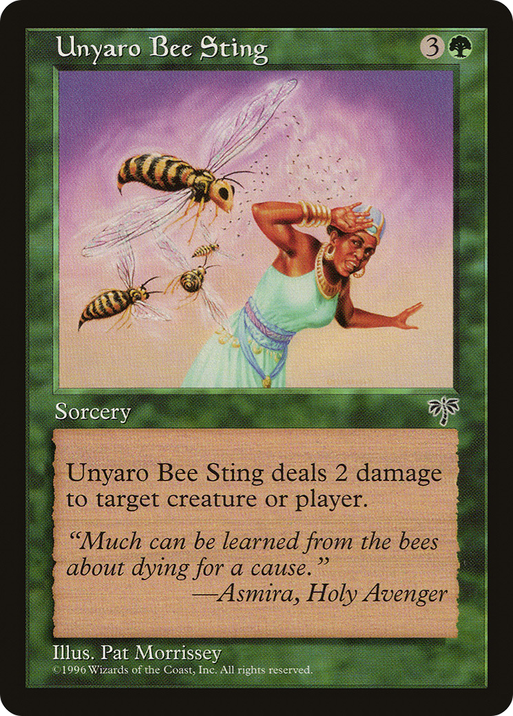 Unyaro Bee Sting (MIR-250) - uncommon