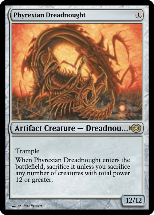 Phyrexian Dreadnought (PRM-43534) - rare - Foil