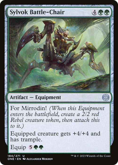 Sylvok Battle-Chair (ONE-184) - uncommon - Foil