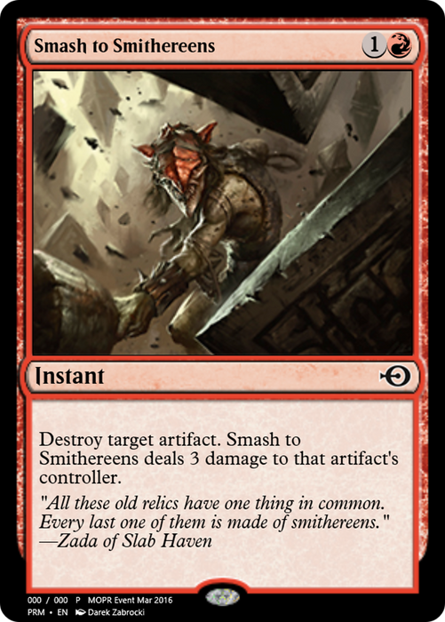 Smash to Smithereens (PRM-59675) - common - Foil