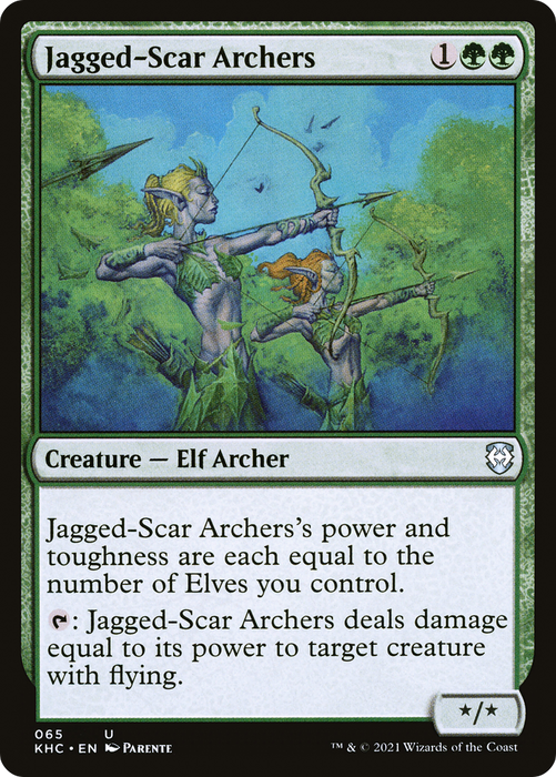 Jagged-Scar Archers (KHC-065) - uncommon