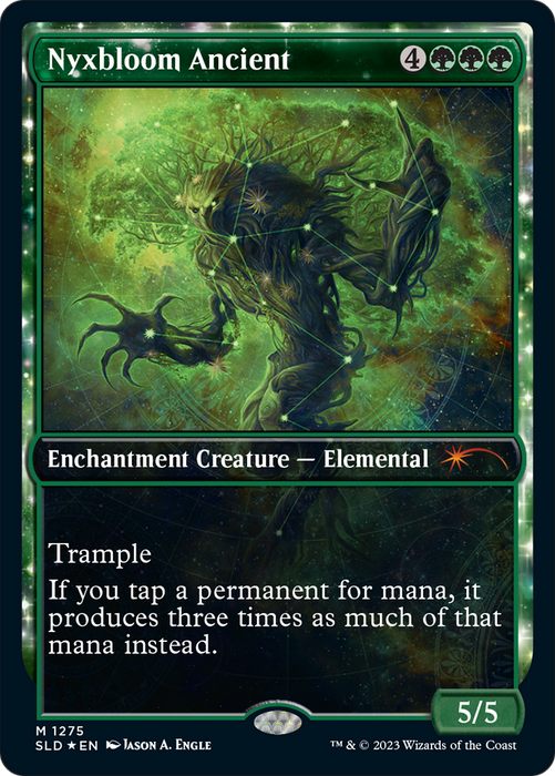 Nyxbloom Ancient (SLD-1275) - mythic: (Showcase, enchantment) - Foil