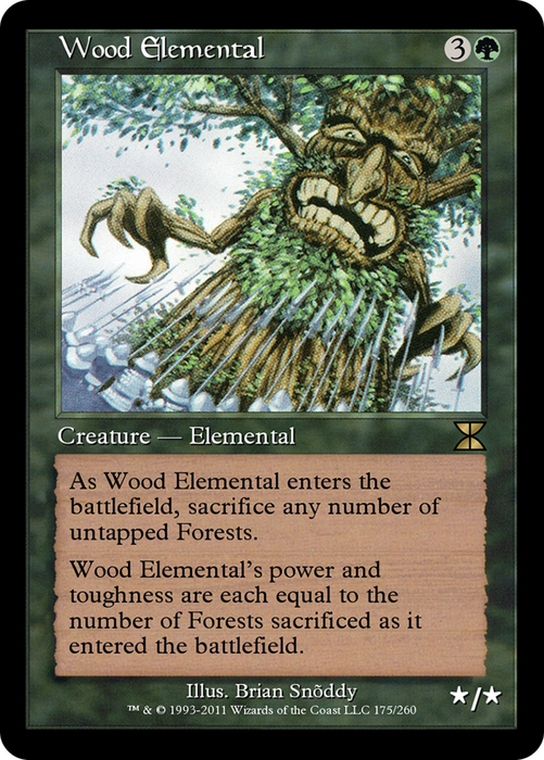 Wood Elemental (ME4-175) - rare