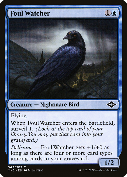 Foul Watcher (MH2-043) - common - Foil