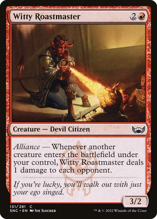 Witty Roastmaster (SNC-131) - common - Foil