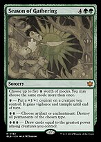 Season of Gathering (BLB-192) - mythic - Foil