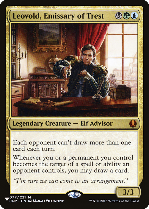 Leovold, Emissary of Trest (LIST-CN2-77) - mythic