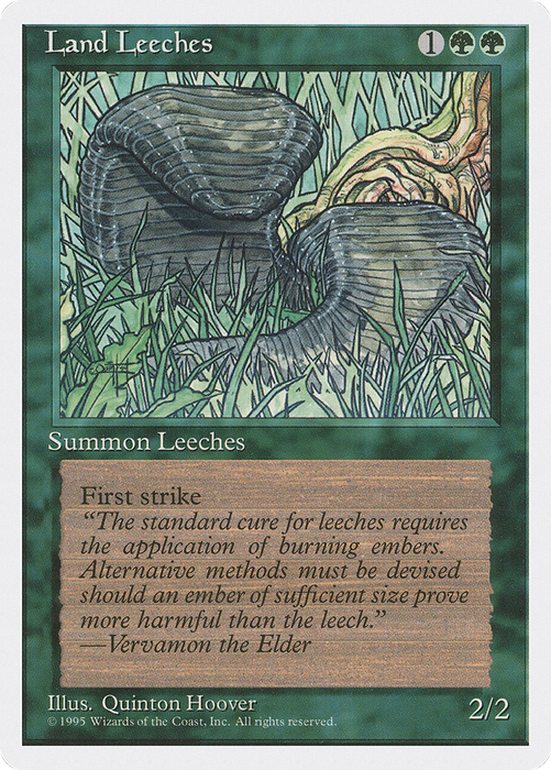 Land Leeches (4ED-255) - common
