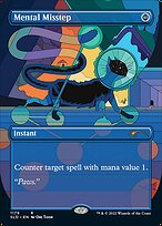 Mental Misstep (SLD-1179) - rare (Borderless)