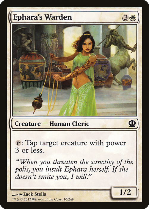 Ephara's Warden (THS-010) - common