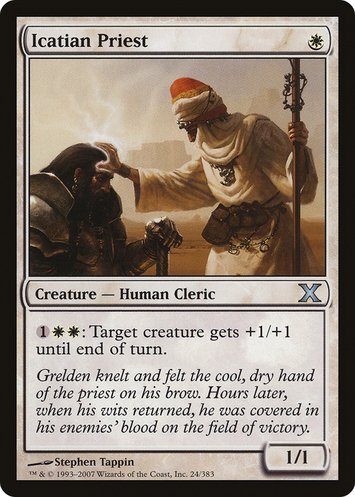 Icatian Priest (10E-024) - uncommon