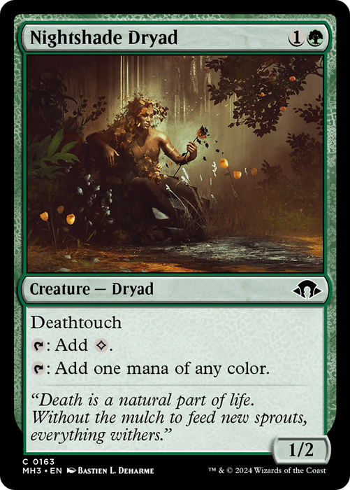 Nightshade Dryad (MH3-163) - common - Foil