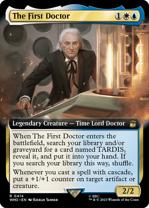 The First Doctor (WHO-414) - rare: (Extended Art)