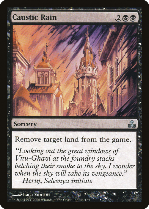 Caustic Rain (GPT-044) - uncommon - Foil