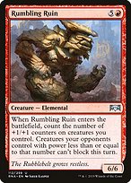 Rumbling Ruin (RNA-112) - uncommon