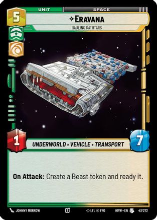 Eravana - Hauling Rathtars (47/272) - H - Uncommon