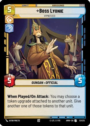 Boss Lyonie - Hypnotized (57/272) - H - Uncommon