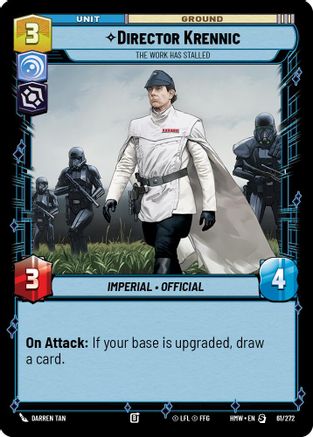 Director Krennic - The Work Has Stalled (61/272) - H - Special