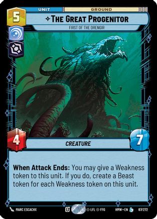 The Great Progenitor - First of the Drengir (67/272) - H - Legendary