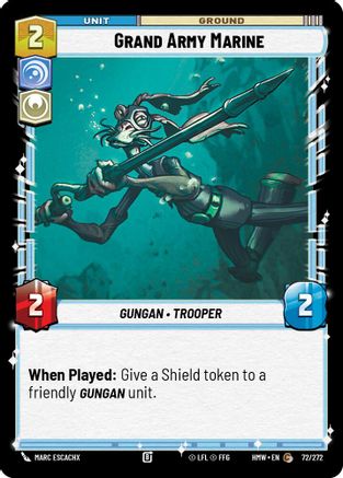 Grand Army Marine (72/272) - H - Common