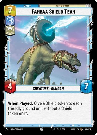 Fambaa Shield Team (80/272) - H - Common